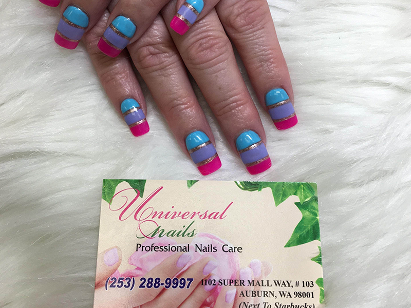 Auburn Nail Art | Tiger nails, Beauty nails design, Nail art